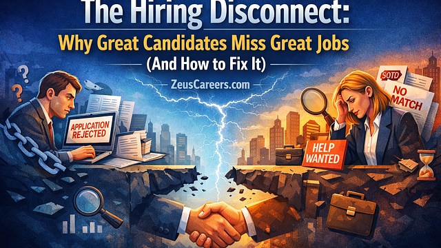 “The Hiring Disconnect: Why Great Candidates Miss Great Jobs (And How to Fix It)”