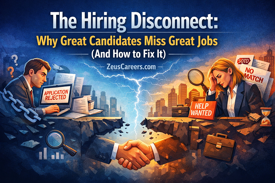 “The Hiring Disconnect: Why Great Candidates Miss Great Jobs (And How to Fix It)”